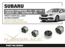 Subaru FORESTER 19- / XV 18- / LEGACY 20- / OUTBACK 20- Främre Nedre Länkarmsbussningar - Bakre (Förstärkta Gummibussningar) - 2Delar/Set Hardrace